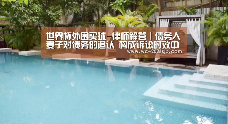 世界杯外围买球-律师解答|债务人妻子对债务的追认 构成诉讼时效中断吗?(图3) 2026世界杯